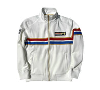 1986 Honda F1 Team White Zipper Racing Jacket | DASH RACEGEAR