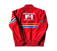 1986 Honda Formula 1 Team Red Aviator Jacket | DASH RACEGEAR