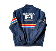 1986 Honda Formula 1 Team Blue Aviator Softshell Jacket | DASH RACEGEAR