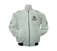 Honda Ridgeline Vintage Racing Jacket – Classic White | DASH RACEGEAR