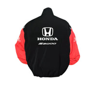 Honda S2000 Vintage Racing Jacket – Black & Red | DASH RACEGEAR