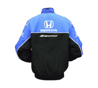 Honda S2000 Vintage Racing Jacket – Blue & Black | DASH RACEGEAR