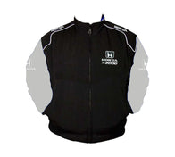 Honda S2000 Vintage Racing Jacket – Black & Light Gray | DASH RACEGEAR
