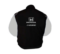 Honda S2000 Vintage Racing Jacket – Black & Light Gray | DASH RACEGEAR
