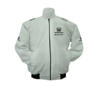 Honda S2000 Retro Racing Jacket – Vintage White | DASH RACEGEAR