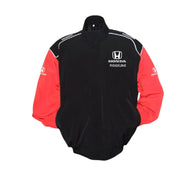 Honda Ridgeline Vintage Racing Jacket – Black & Red | DASH RACEGEAR