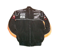 Honda Repsol Snap-On Moto Racing Jacket – Black & Orange | DASH RACEGEAR