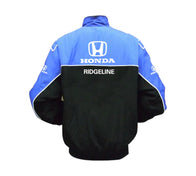 Honda Ridgeline Retro Racing Jacket – Blue & Black | DASH RACEGEAR