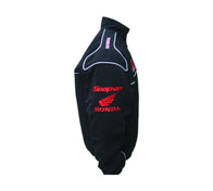 Honda Pan-European Vintage Racing Jacket – Black Touring Edition | DASH RACEGEAR