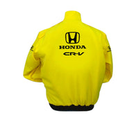 Honda CR-V Vintage Racing Jacket – Yellow SUV Performance Edition | DASH RACEGEAR