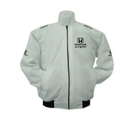Honda Civic Racing Jacket White Vintage | DASH RACEGEAR