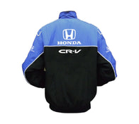 Honda CR-V Racing Jacket Vintage Style – Blue Black Motorsport Edition | DASH RACEGEAR