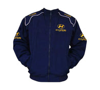 Hyundai Racing Jacket Dark Blue Vintage | DASH RACEGEAR