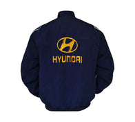 Hyundai Racing Jacket Dark Blue Vintage | DASH RACEGEAR