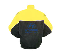 Hyundai Genesis Racing Jacket Yellow & Black | DASH RACEGEAR