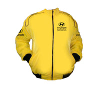Hyundai Genesis Racing Jacket Yellow Vintage | DASH RACEGEAR