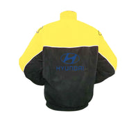 Hyundai Racing Jacket Yellow & Black Vintage | DASH RACEGEAR