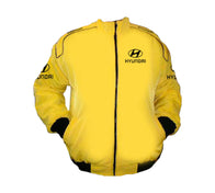 Hyundai Racing Jacket Yellow Vintage | DASH RACEGEAR