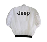 Jeep Racing Jacket White Vintage | DASH RACEGEAR