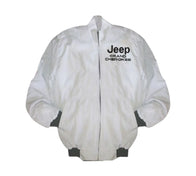 Jeep Grand Cherokee Racing Jacket White | DASH RACEGEAR