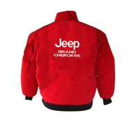 Jeep Grand Cherokee Racing Jacket Red | DASH RACEGEAR