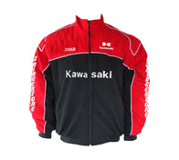 Kawasaki ZX6R Racing Jacket Red Black | DASH RACEGEAR