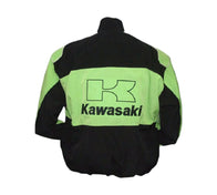 Kawasaki Bridgestone Racing Jacket Black Green | DASH RACEGEAR