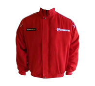 Mazda MX-5 Miata Red Vintage Racing Performance Jacket | DASH RACEGEAR