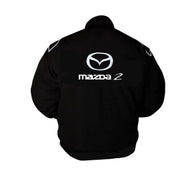 New Mazda 2 Racing Vintage Jacket Black Premium | DASH RACEGEAR