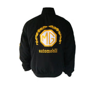 MG Automobili Racing Vintage Jacket Black Premium | DASH RACEGEAR