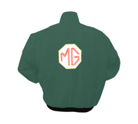 New MG Racing Vintage Jacket Dark Green Premium | DASH RACEGEAR