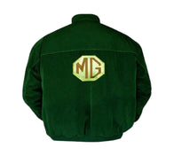New MG Racing Vintage Jacket Green Premium | DASH RACEGEAR