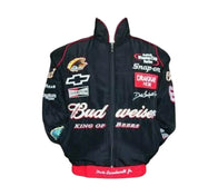 Nascar Dale Earnhardt Jr Jacket Black Red | DASH RACEGEAR