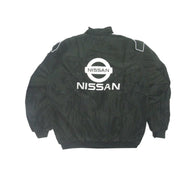 Nissan Racing Vintage Jacket Black Red Premium | DASH RACEGEAR