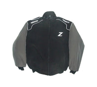 Nissan Z Vintage Racing Jacket Black Dark Gray | DASH RACEGEAR