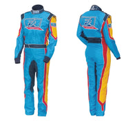 FA Karting Go Kart Racing Suit Sublimation Printed Kart Overall | DASH RACEGEAR