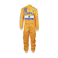 1987 Ayrton Senna F1 Racing Suit – Lotus Replica Edition | DASH RACEGEAR