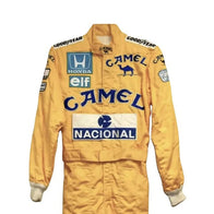 1987 Ayrton Senna F1 Racing Suit – Lotus Replica Edition | DASH RACEGEAR