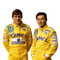1987 Ayrton Senna F1 Racing Suit – Lotus Replica Edition | DASH RACEGEAR