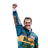 1995 Michael Schumacher Benetton Bitburger F1 Racing Suit Replica | DASH RACEGEAR