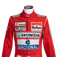 1988 Ayrton Senna McLaren F1 Racing Suit Replica | DASH RACEGEAR