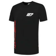 Nico Hulkenberg 2023 Black F1 T-Shirt – Fan Designed Motorsport Tee | DASH RACEGEAR