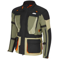 Terra Adventure V3 Jacket Black / Green | DASH RACEGEAR
