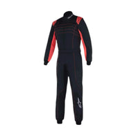 Alpinestars KMX-9 V3, Black/Red Fluo Race Suit | DASH RACEGEAR