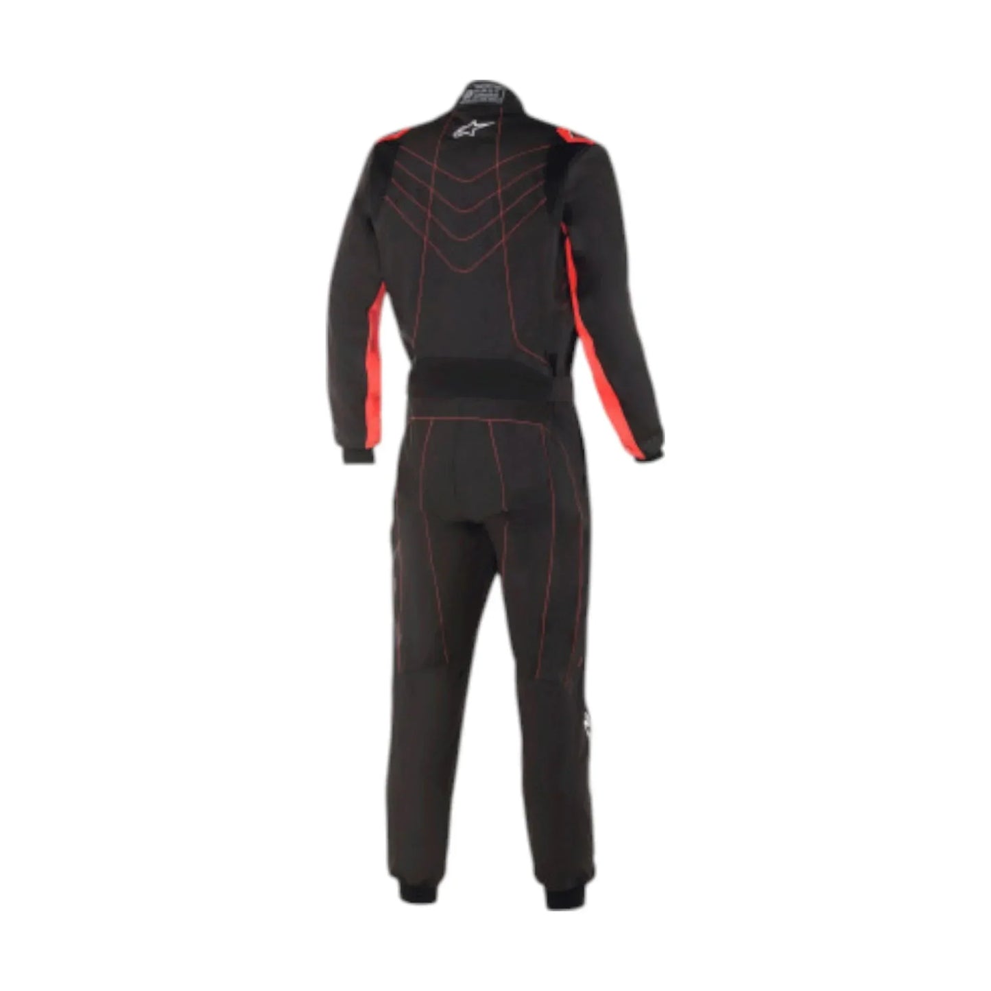 Alpinestars KMX-9 V3, Black/Red Fluo Race Suit | DASH RACEGEAR