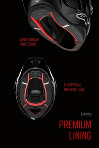 Alpinestars Supertech R10 Solid Helmet | DASH RACEGEAR