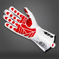 SUPERVILLAIN White/Black/Red - Glove | DASH RACEGEAR