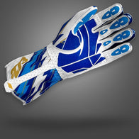 BLITZ V3 - Blue/White/Gold - Glove | DASH RACEGEAR