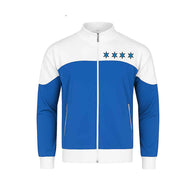 CM Punk Fantastic Four Jacket Jacket unisex front product view | Dash Racegear — CM Punk x Fantastic Four Jacket – Superhero Energy Meets Wrestling Icon