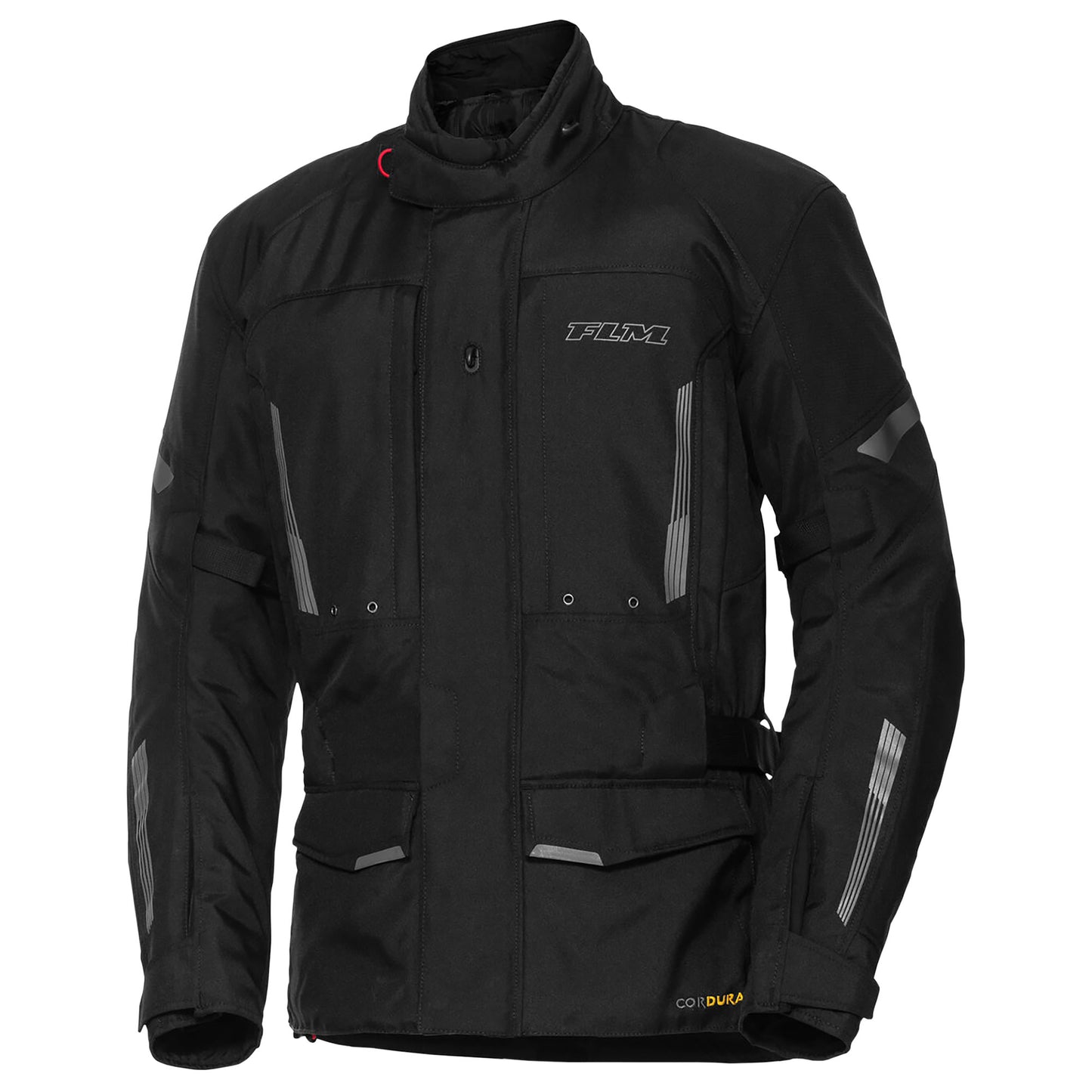 FLM Touring 3.0 Textile Jacket - Black by FLM - clearance motorcycle jacket